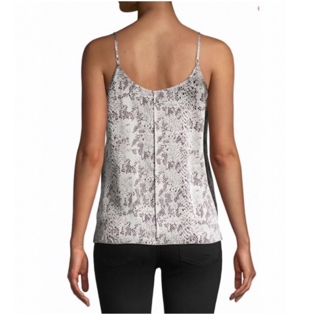 ATM Anthony Thomas Melillo 100% Silk Snakeskin Print Camisole Tank Pavement/Haze - Picture 7 of 14